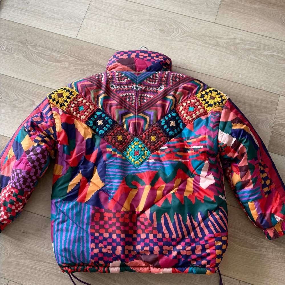 FARM Rio Multicolor Puffer Jacket - Picture 4 of 14